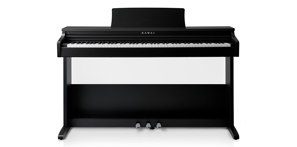 Kawai KDP75 Piano digital de 88 teclas com banco, preto em relevo :  : Instrumentos Musicais