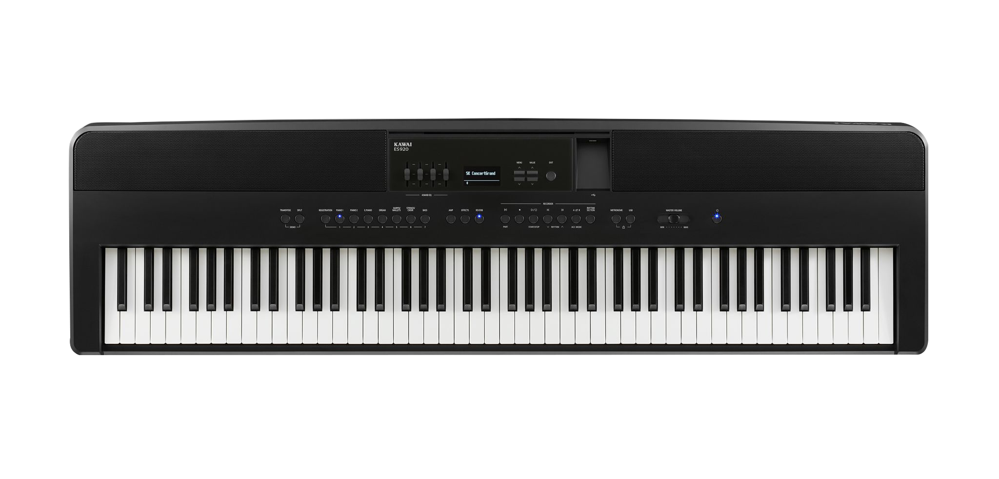 Piano Digital Portátil ES920  Em casa, no palco, leve sua música