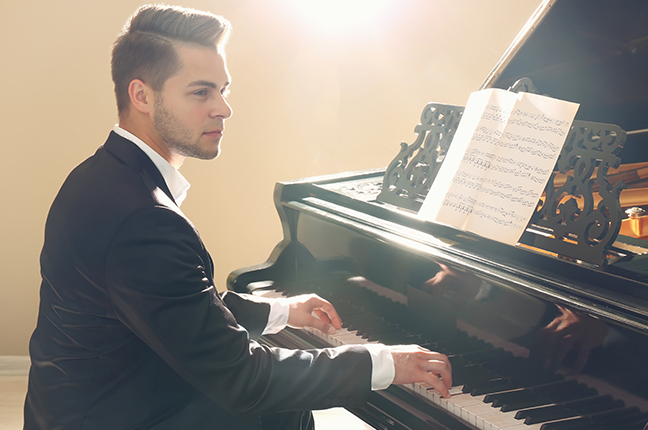 partitura de piano