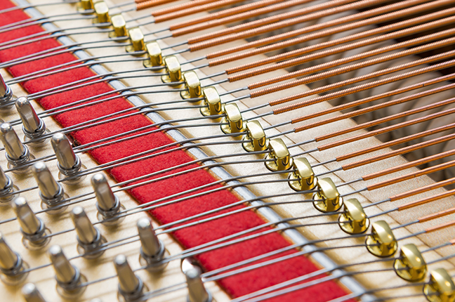Cordas do Piano
