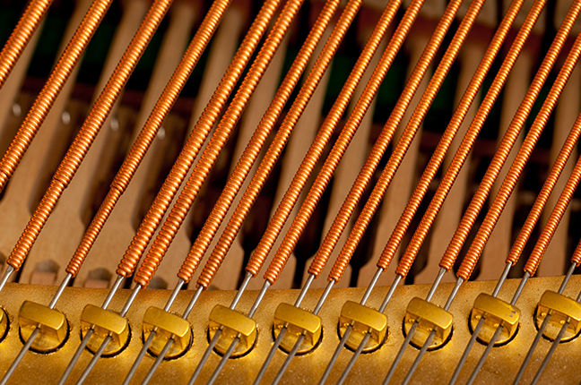 Cordas do Piano