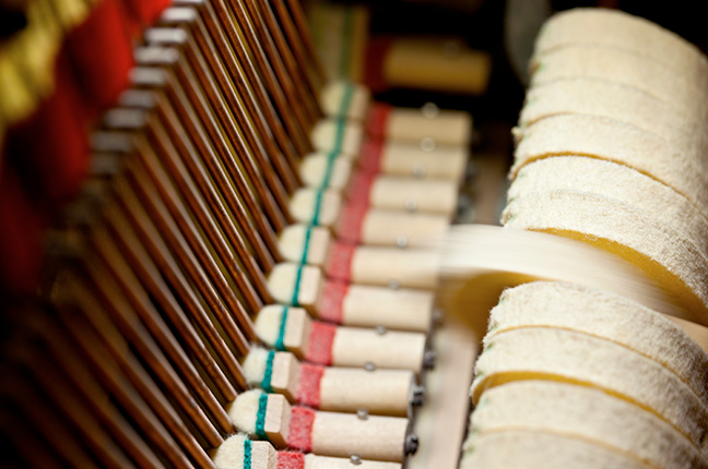 Martelos do piano Martelos do piano