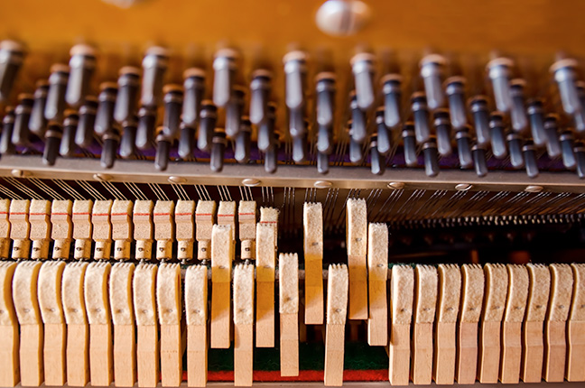 Martelos do piano Martelos do piano