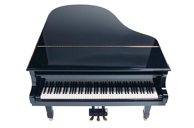 Tampa do piano de cauda
