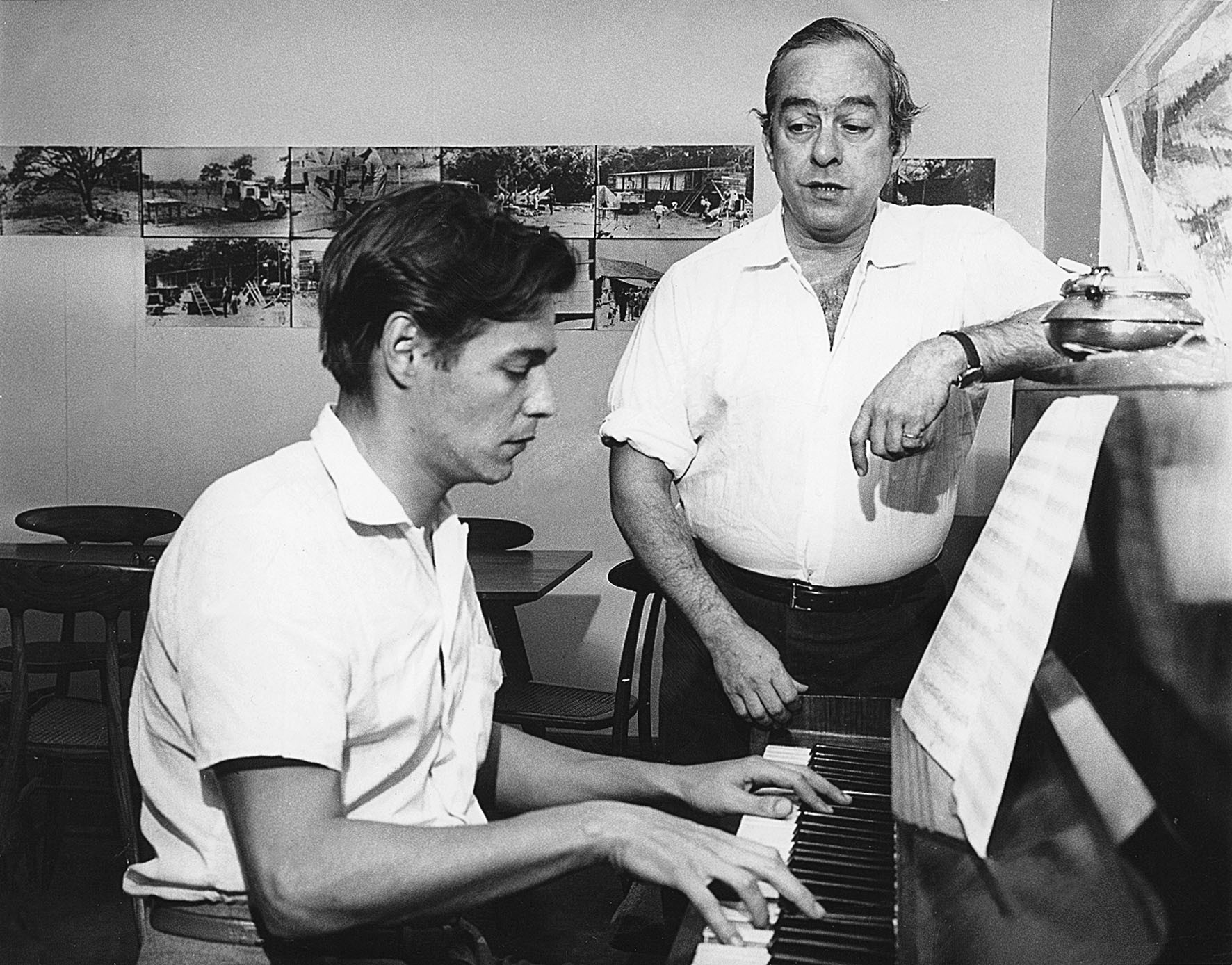 Tom Jobim e Vinicius de Moraes a música de Tom Jobim