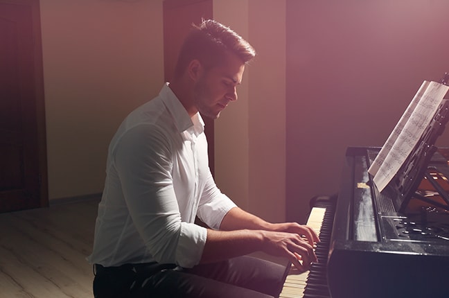Postura do pianista Postura do pianista