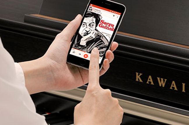 Demonstração - Bluetooth em pianos digitais Demonstração - Bluetooth em pianos digitais