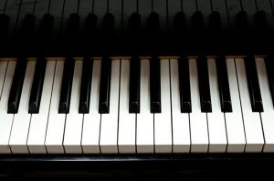 teclas do piano