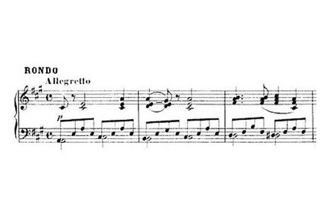 baixo alberti adagio rondo allegretto