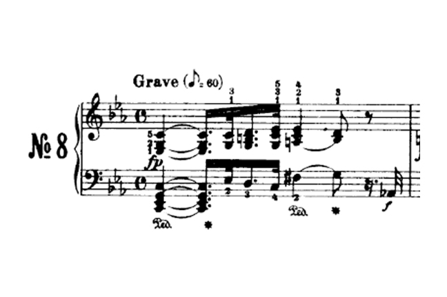 primeiro movimento sonata para piano número 8