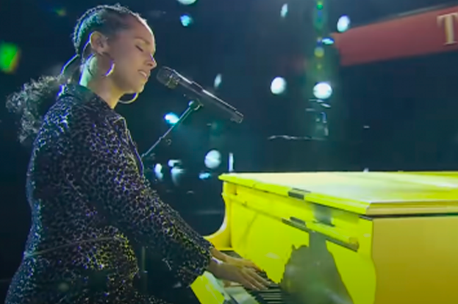 Alicia Keys pianista do pop