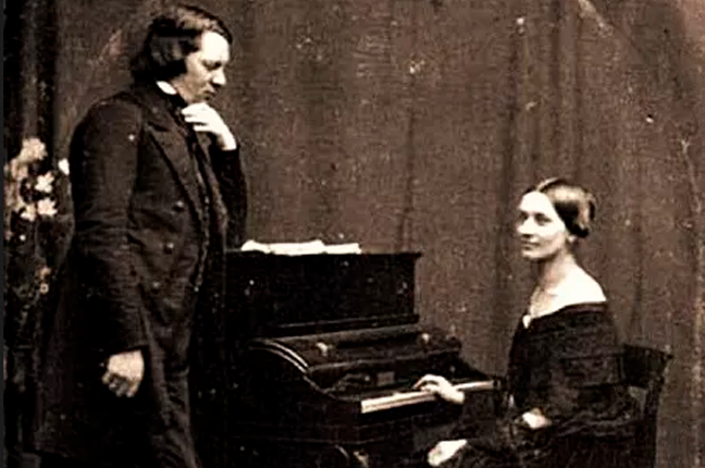 Clara Schumann e Robert Schumann