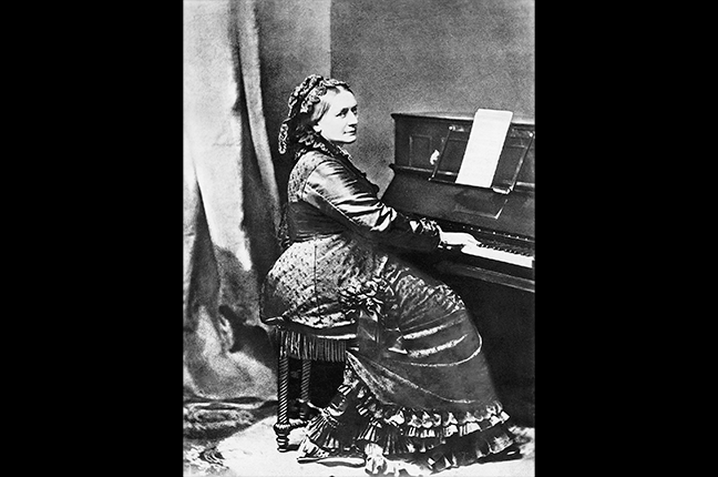Clara Schumann tocando