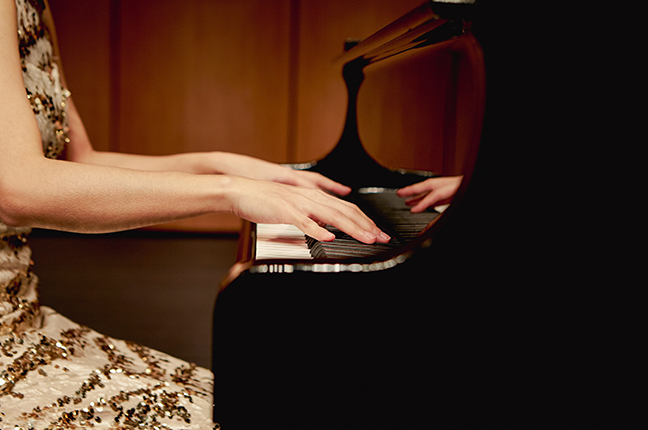 postura dos pulsos para tocar piano