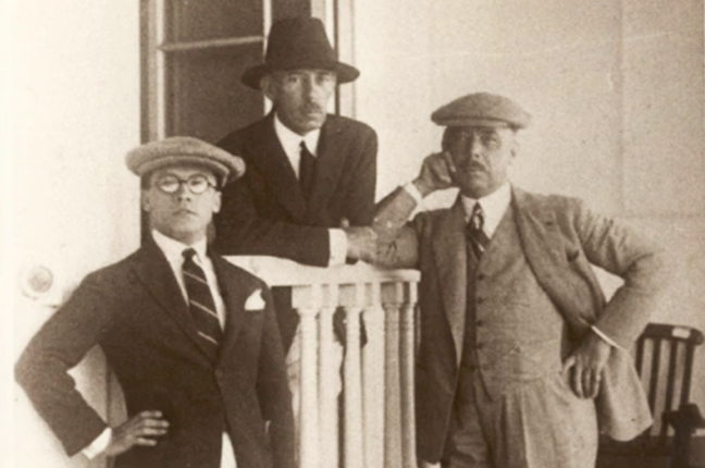 Mário Ronchini, Gualter Lutz, Newton Pádua e Augusto Vasseur