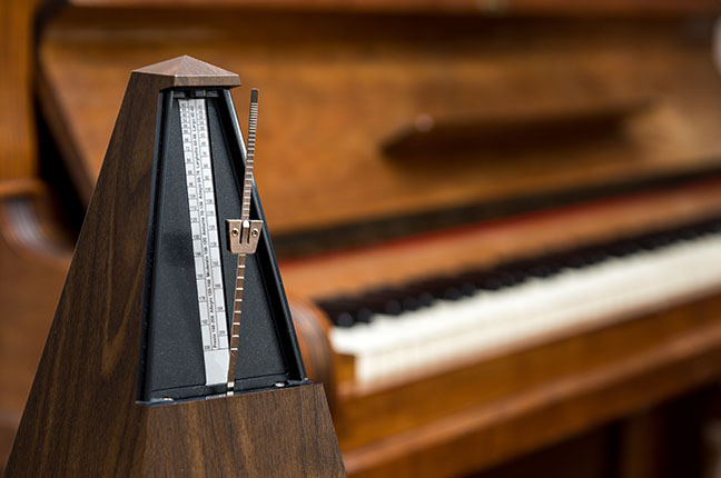 metrônomo para piano