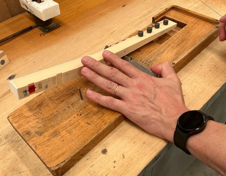 Balanceamento das teclas do piano