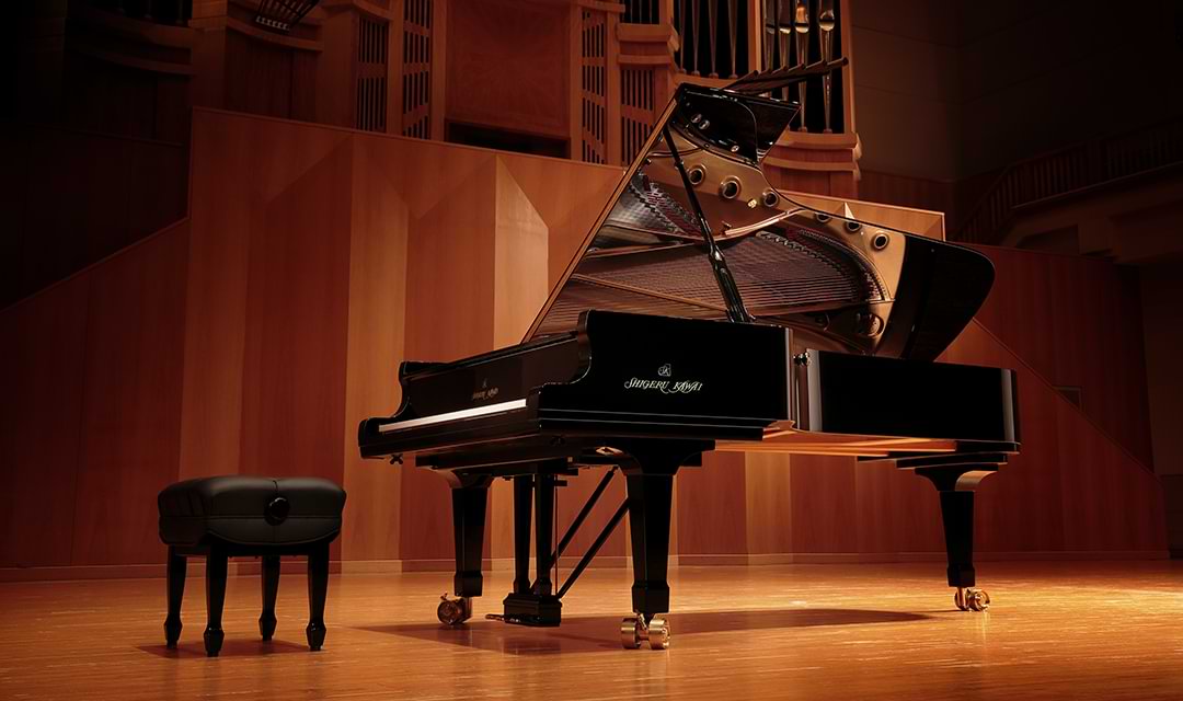 O Som de um Piano de Cauda: Shigeru Kawai SK-EX piano de cauda de concerto