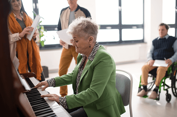 piano na terceira idade