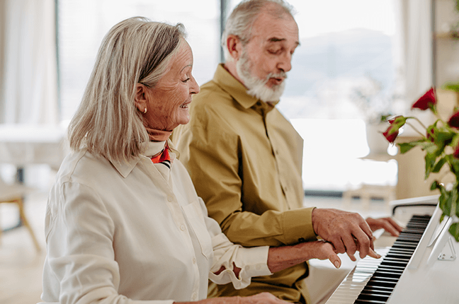 piano na terceira idade